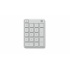 Microsoft Teclado Numérico, Inalámbrico, Bluetooth, Blanco  1