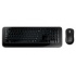 Kit de Teclado y Mouse Microsoft Wireless Desktop 800, Inalámbrico, Negro  1