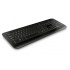 Teclado Microsoft 800, Inalámbrico, USB 2.0, Negro (Español)