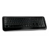 Teclado Microsoft 800, Inalámbrico, USB 2.0, Negro (Español) - Imagen adicional 1