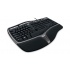 Teclado Microsoft Natural Ergonomic Keyboard 4000 for Business, Alámbrico, USB, Negro (Inglés)  1