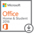 Microsoft Office Hogar y Estudiantes 2016, 32/64-bit, 1 PC, Plurilingüe, Windows ― Producto Digital Descargable  1