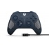 Microsoft Gamepad para Xbox One/PC, Alámbrico, USB, Azul/Gris