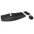Kit de Teclado y Mouse Microsoft Sculpt Ergonomic Desktop, Inalámbrico, Negro (Español)  1