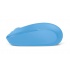 Microsoft Wireless Mobile Mouse 1850, Inalámbrico, USB, 1000DPI, Azul Cielo  3
