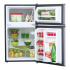 Midea Refrigerador MDRT87CCDLS, 3.4 Pies Cúbicos, Plata ― Daños mayores pero funcional - Golpes en esquina - Imagen adicional 6