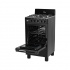 Midea Estufa y Horno de Gas 20" MGS20FS1BAABB, 4 Quemadores, Negro  5