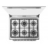 Midea Estufa al Piso de 30'' Xtreme Chef, 6 Quemadores, Plata - Imagen adicional 6