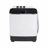 Midea Lavadora de Carga Superior Twin Force, 11kg Lavado / 11kg Secado, Blanco