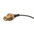 Mikrotik Cable Coaxial SMA Hembra, Negro, para wAP R LTE  1