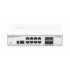 Switch MikroTik Gigabit Ethernet Cloud Router, 8 Puertos 10/100/1000Mbps + 4 Puertos SFP - Administrable  1