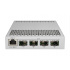 Switch MikroTik Gigabit Ethernet CRS305, 4 Puertos SFP, Gris  3
