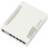 Switch MikroTik Gigabit Ethernet RB260GS, 5 Puertos 10/100/1000Mbps (1x PoE) + 1 Puerto SFP  1