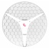 MikroTik Cliente y PtP LHG XL HP5, 54 Mbit/s, 1x RJ-45, 5GHz, Antena Integrada de 27dBi  1