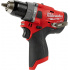 Milwaukee Taladro de Batería con Percusión M12 FUEL, Inalámbrico, 1/2", 12V, Rojo/Gris  2