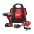 Milwaukee Taladro de Batería M4 2606-22CT, Reversible, 1/2", 800W