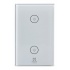 Mirati Interruptor de Luz Inteligente M2SI1, 2 Botones, WiFi, Blanco  1