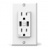 Mirati Smart Plug MCP1 de Montaje en Pared WiFi, 2 Conectores, 1200W, 10A, Blanco