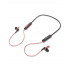 Misik Audífonos Intrauriculares Deportivos con Micrófono MH608, Inalámbrico, Bluetooth, Negro/Rojo  3