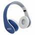 Misik Audífonos MH624, Bluetooth, Inalámbrico, Azul/Blanco  1