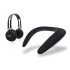 Misik Bocina de Cuello MS217, Bluetooth, Inalámbrico, Negro ― Incluye Audífonos Alámbricos  2