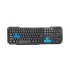 Teclado Mitzu Green Leaf, Inalámbrico, RF Inalámbrico, Negro, Español   1