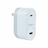 Mobifree Cargador de Pared MB-923354, 1x USB-C 1x USB 2.0, Blanco  2