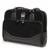 Mobile Edge Maletín de Cuero Classic Corduroy para Laptops 16", Negro