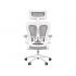 Modamob Silla MC028, Respaldo de malla, Gris/Blanco - Imagen adicional 2