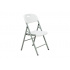 Modamob Silla Plegable ZL-D52, Plástico, Blanco  1