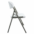 Modamob Silla Plegable ZL-D52-6-80, Respaldo duro, Blanco  5