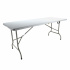 Modamob Mesa Plegable ZL-Z180-2-80-MP, 180cm x 76cm, Blanco  1