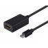 Monoprice Adaptador Mini DisplayPort Macho - HDMI Hembra, Negro  1
