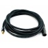 Monoprice Cable XLR (3-pin) Macho - RCA Macho, 4.57 Metros, Negro  1