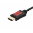 Monoprice Cable HDMI Macho - HDMI Macho, 4.5 Metros, Negro/Rojo - Imagen adicional 3