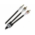 Monster Cable iCable 2 x RCA Macho - 3.5mm Macho, 2.7 Metros, Negro  1