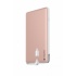 Cargador Portátil Mophie Powerstation Plus XL, 12.000mAh, Oro Rosado - Imagen adicional 1