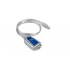 Moxa Cable Serial USB A Macho - DB-9 Macho, 30cm, Plata  1