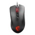 Mouse Gamer MSI Óptico Clutch GM10, Alámbrico, USB, 2400DPI, Negro  1