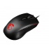 Mouse Gamer MSI Óptico CLUTCH GM40 BLACK, Alámbrico, USB, Negro/Rojo  3