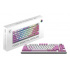Teclado Gamer MSI Forge GK600 TKL Wireless LED RGB TKL, Teclado Mecánico, Linear, Inalámbrico, USB/RF Inalámbrico/Bluetooth, Morado, Inglés - Imagen adicional 4