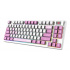 Teclado Gamer MSI Forge GK600 TKL Wireless LED RGB TKL, Teclado Mecánico, Linear, Inalámbrico, USB/RF Inalámbrico/Bluetooth, Morado, Inglés  3