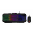 Kit Gamer de Teclado y Mouse MSI FORGE GK100, Alámbrico, USB, Negro, Español  1
