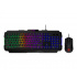 Kit Gamer de Teclado y Mouse MSI FORGE GK100, Alámbrico, USB, Negro, Español  3