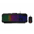 Kit Gamer de Teclado y Mouse MSI FORGE GK100 COMBO, Alámbrico, USB, Negro (Inglés)  1