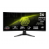 Monitor Gamer Curvo MSI MAG 346CQ LCD VA 34", 3440x1440 Ultra Wide Quad HD, FreeSync, 180Hz, HDMI/DisplayPort, Negro