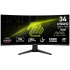 Monitor Gamer Curvo MSI MAG 346CQ LCD 34", 3440x1440 Ultra Wide Quad HD, 180Hz, HDMI/DisplayPort, Negro  1