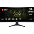 Monitor Gamer Curvo MSI MAG 346CQDF E20 LED VA 34", 3440x1440 Ultra Wide Quad HD, FreeSync, 200Hz, HDMI/DisplayPort, Negro - Imagen adicional 1