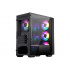 Gabinete MSI PRO FORGE M050A, Mini-Tower, Micro-ATX/Mini-ITX, USB 2.0/3.0, sin Fuente, 4 Ventiladores Instalados, Negro
