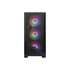 Gabinete MSI PRO FORGE M051A, Mini-Tower, Micro-ATX/Mini-ITX, USB 2.0, sin Fuente, 4 Ventiladores Instalados, Negro - Imagen adicional 2